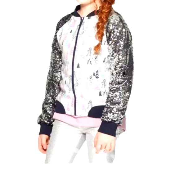 Disney Frozen II bomber jacket - Picture 2 of 7
